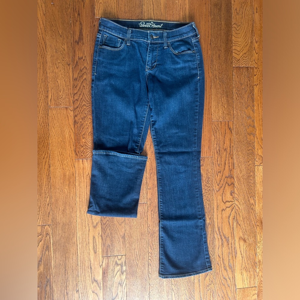 Old Navy  Size 2 The Sweetheart Regular Fit Blue Dark Denim Boot-Cut
